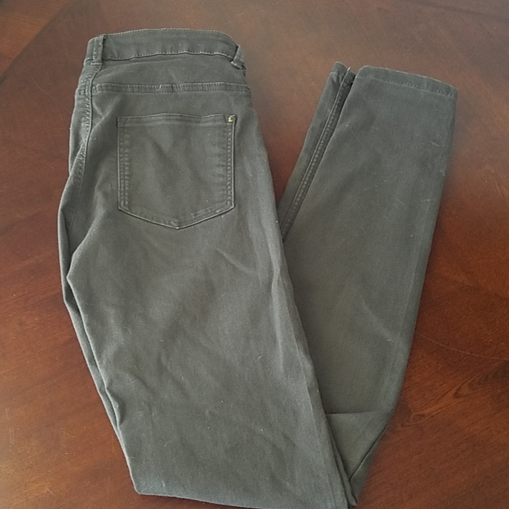 Olive skinny Jean's moving sale